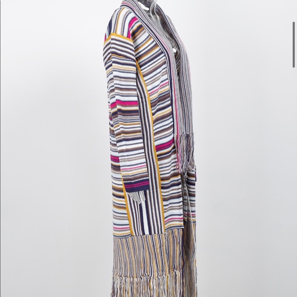 🔥🔥COZY LONG CARDIGAN W/FRINGE🔥🔥NEW - Picture 7 of 7